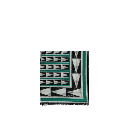 Fular de lana bicolor Lanvin