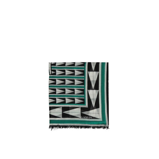Fular de lana bicolor Lanvin