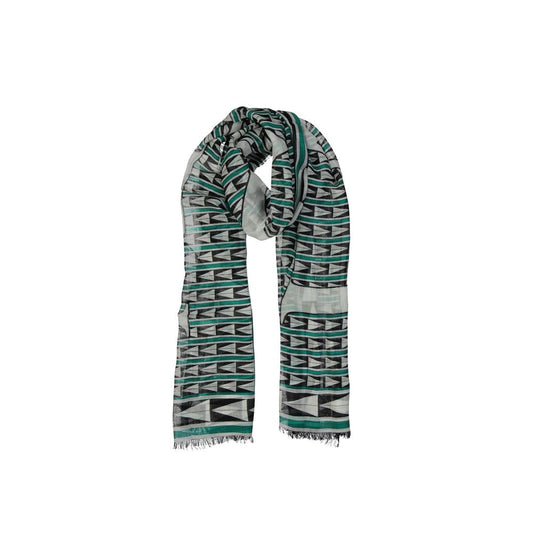 Fular de lana bicolor Lanvin