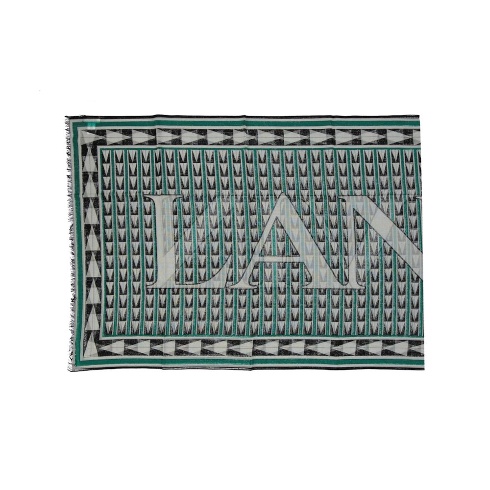 Fular de lana bicolor Lanvin