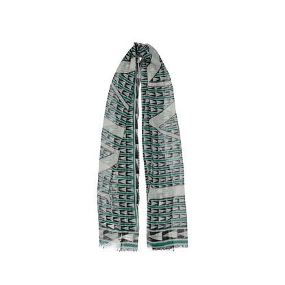Fular de lana bicolor Lanvin