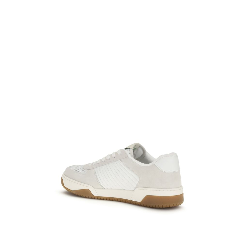 Valentino Garavani Bos Taurus Calfskin White Sneakers