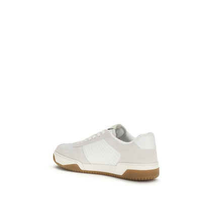 Valentino Garavani Bos Taurus Calfskin White Sneakers