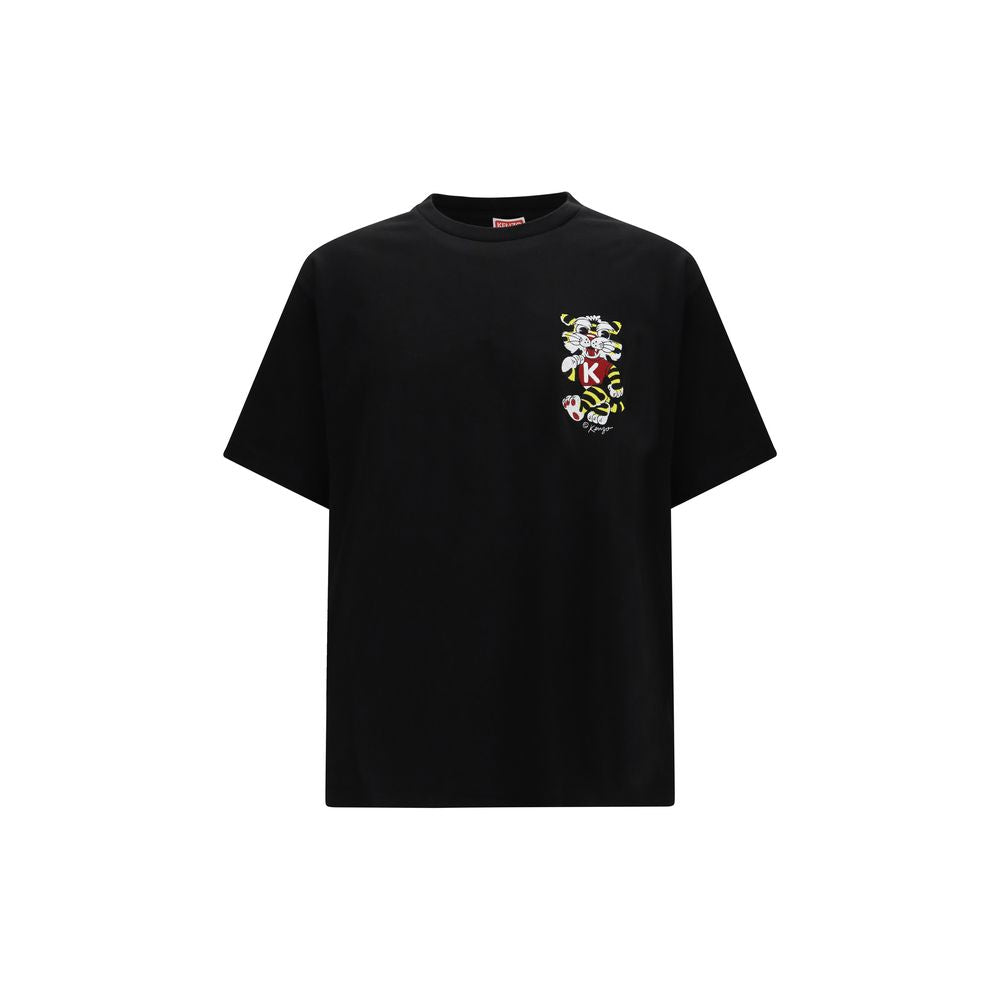 Camiseta Kenzo Negra de Algodón