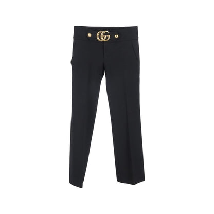 Gucci GG Marmont Collection Black Viscose Dress Pants