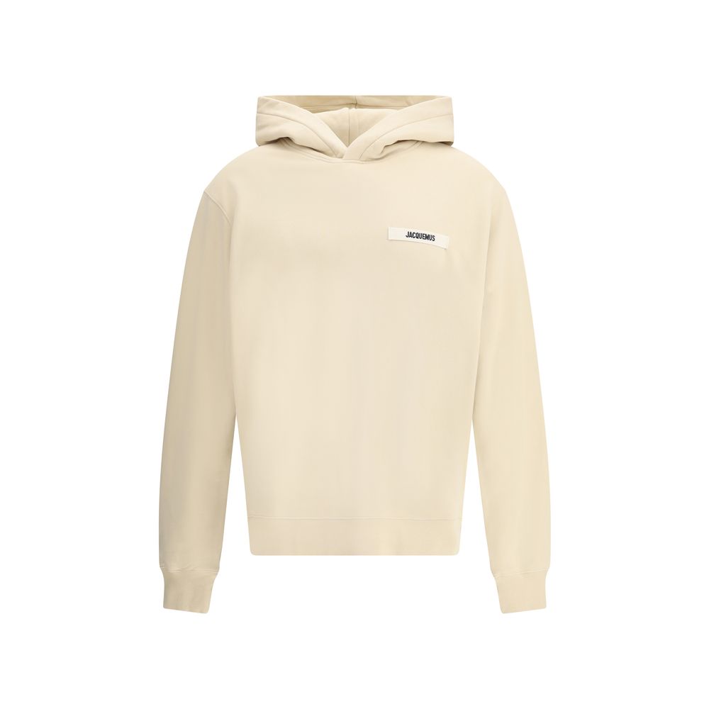 Sudadera Jacquemus de algodón beige