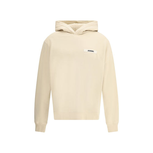 Sudadera Jacquemus de algodón beige