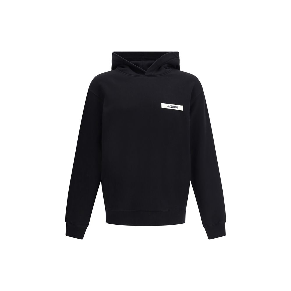 Jacquemus Sweat-shirt en coton noir