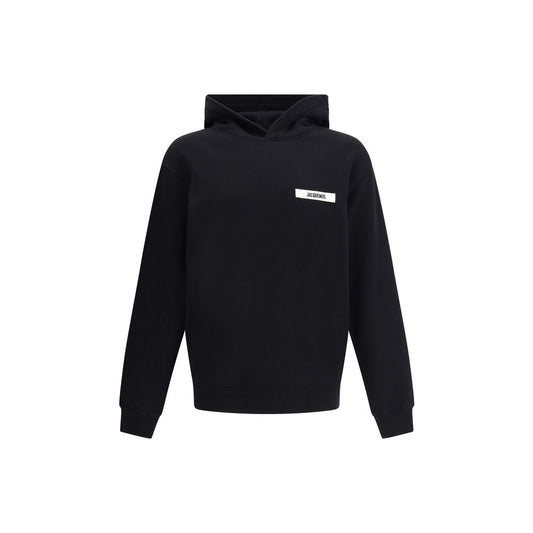 Sudadera de algodón negra Jacquemus