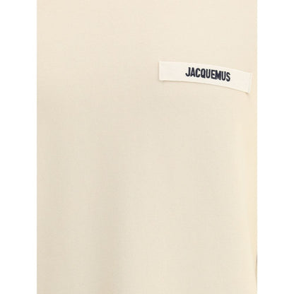 Sudadera Jacquemus de algodón beige