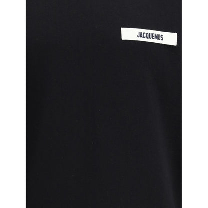 Jacquemus Sweat-shirt en coton noir