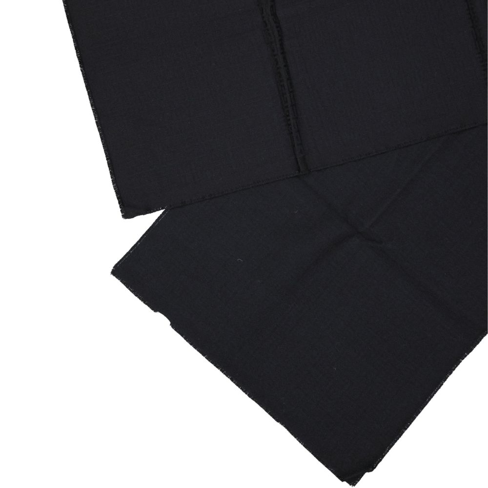Givenchy Pañuelo Negro - Forma Duradera Y Lana Virginal