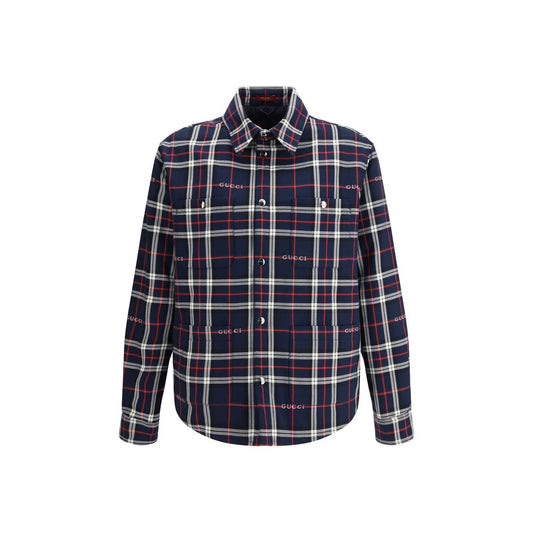 Chaqueta Gucci de algodón azul