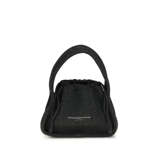 Bolso de mano de poliéster negro Alexander Wang