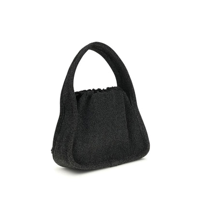 Bolso de mano de poliéster negro Alexander Wang