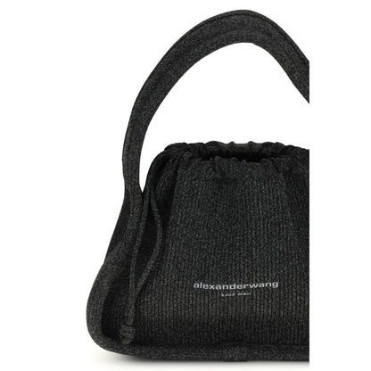 Bolso de mano de poliéster negro Alexander Wang