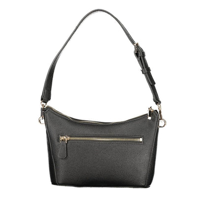 Bolso de mano Guess de poliuretano negro para mujer