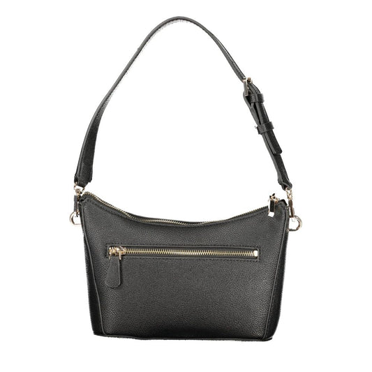 Bolso de mano Guess de poliuretano negro para mujer