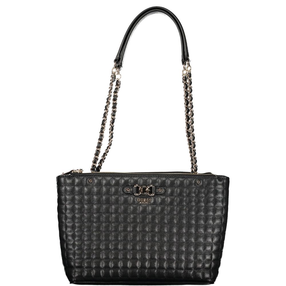 Guess Jeans Black Polyurethane Women's Handbag