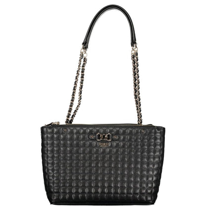 Guess Jeans Black Polyurethane Women's Handbag