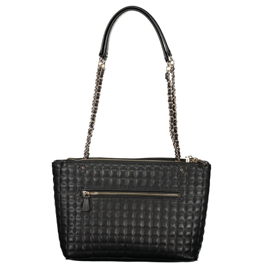 Guess Jeans Black Polyurethane Women's Handbag