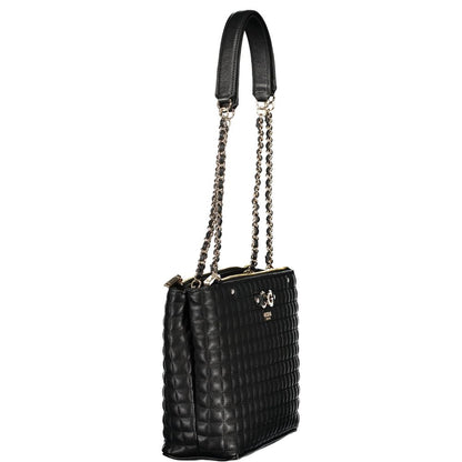 Guess Jeans Black Polyurethane Women's Handbag