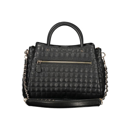 Bolso de mano Guess de poliuretano negro para mujer
