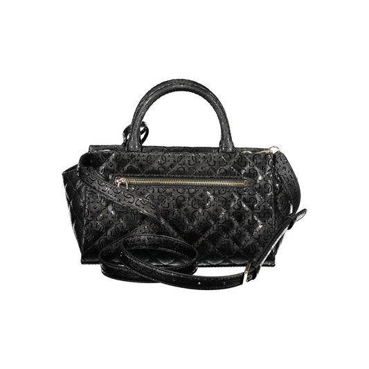 Bolso de mano Guess de poliuretano negro para mujer