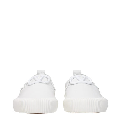 Mocasines sin cordones de piel blanca Valentino Garavani
