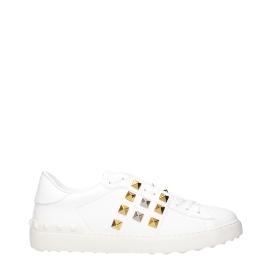 Zapatillas bajas de piel blancas Valentino Garavani