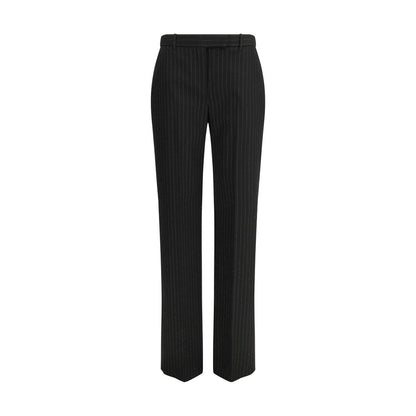 Alexander McQueen Oves Aries Black Wool Dress Pants