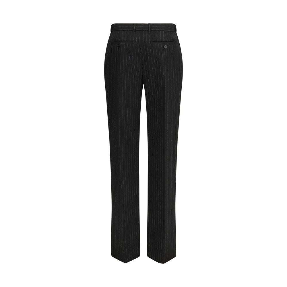 Alexander McQueen Oves Aries Black Wool Dress Pants