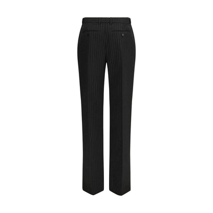 Alexander McQueen Oves Aries Black Wool Dress Pants