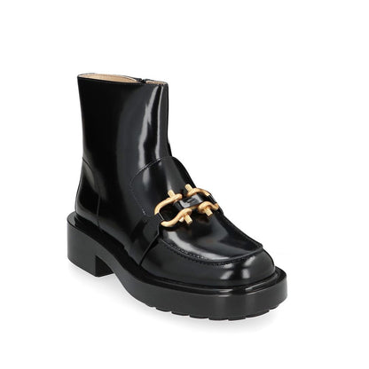Bottega Veneta Botas De Tobillo Piel De Becerro Negra