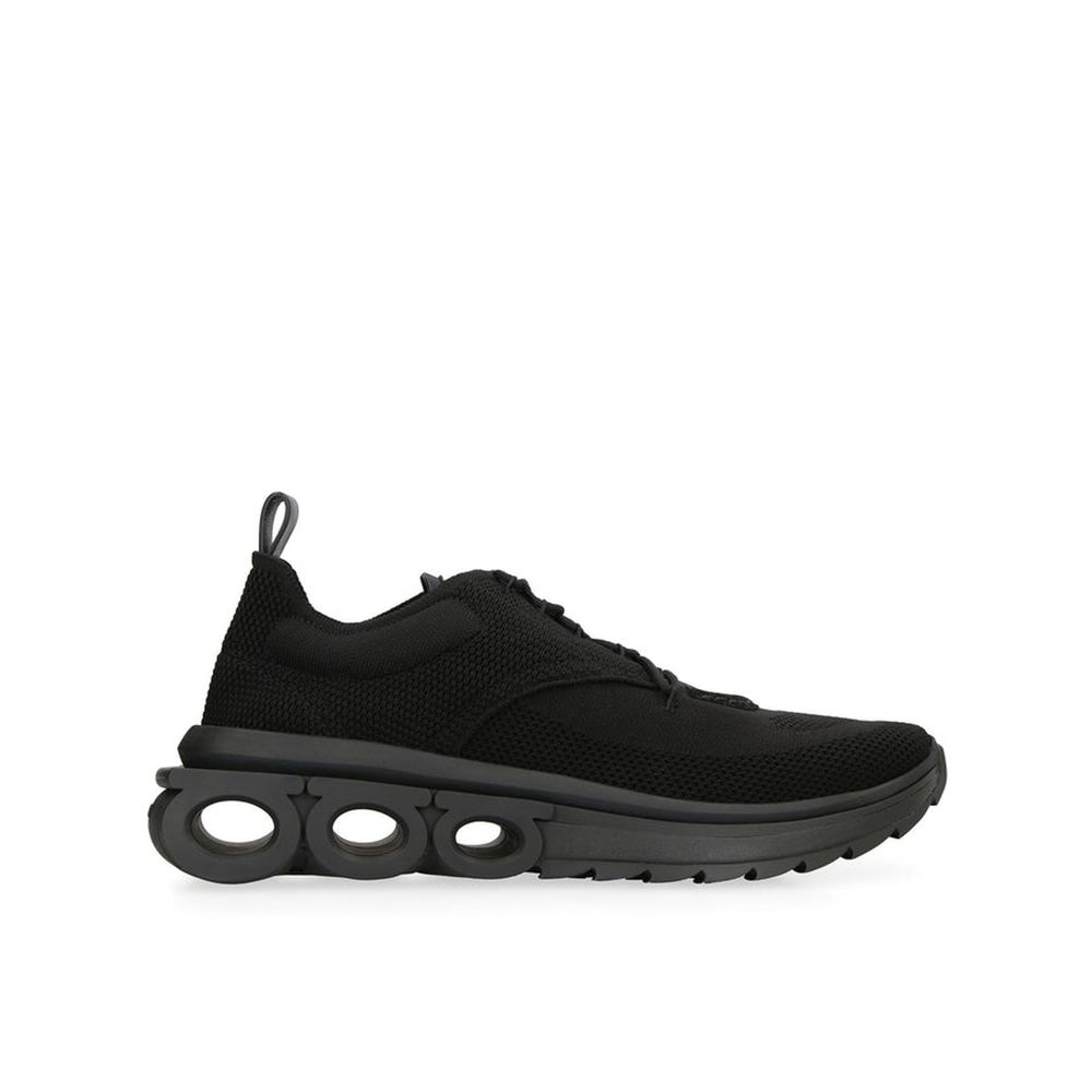 Zapatillas deportivas Salvatore Ferragamo negras de tela