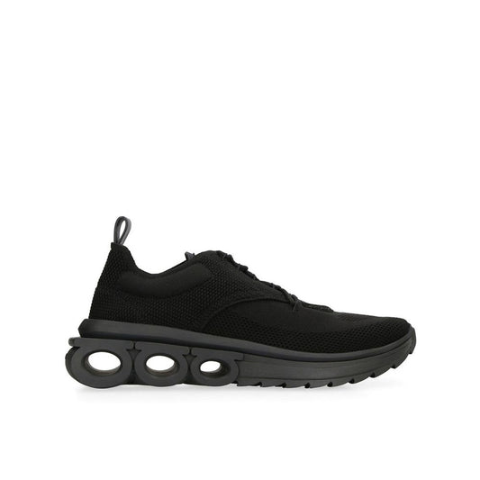Zapatillas deportivas Salvatore Ferragamo negras de tela