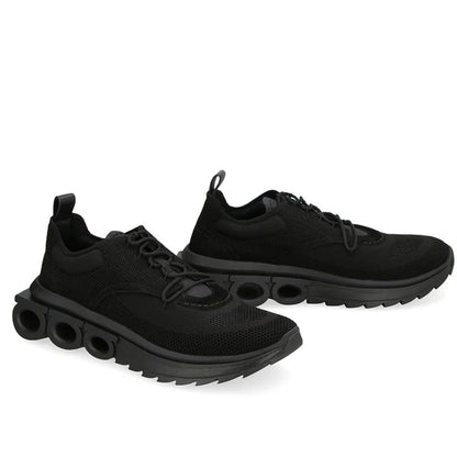 Zapatillas deportivas Salvatore Ferragamo negras de tela