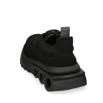 Zapatillas deportivas Salvatore Ferragamo negras de tela