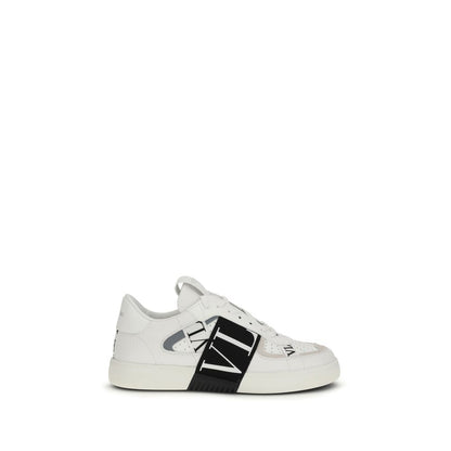 Zapatillas bajas Valentino Garavani de piel de becerro blanca Bos Taurus