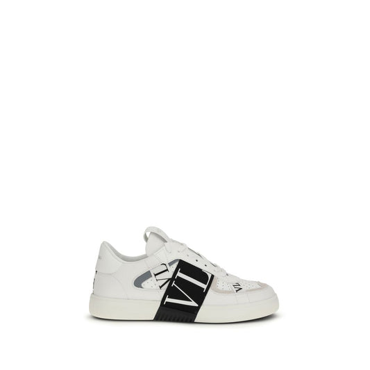 Zapatillas bajas Valentino Garavani de piel de becerro blanca Bos Taurus