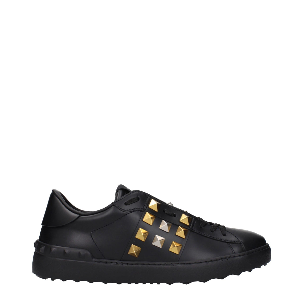 Zapatillas Deportivas Valentino Garavani De Cuero Negro