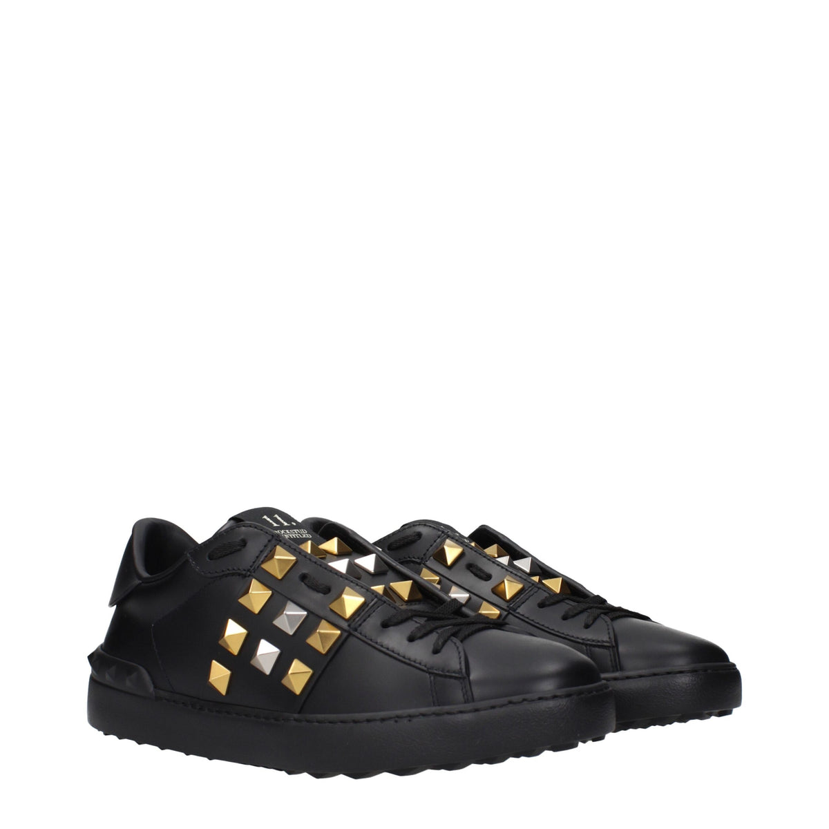 Zapatillas Deportivas Valentino Garavani De Cuero Negro