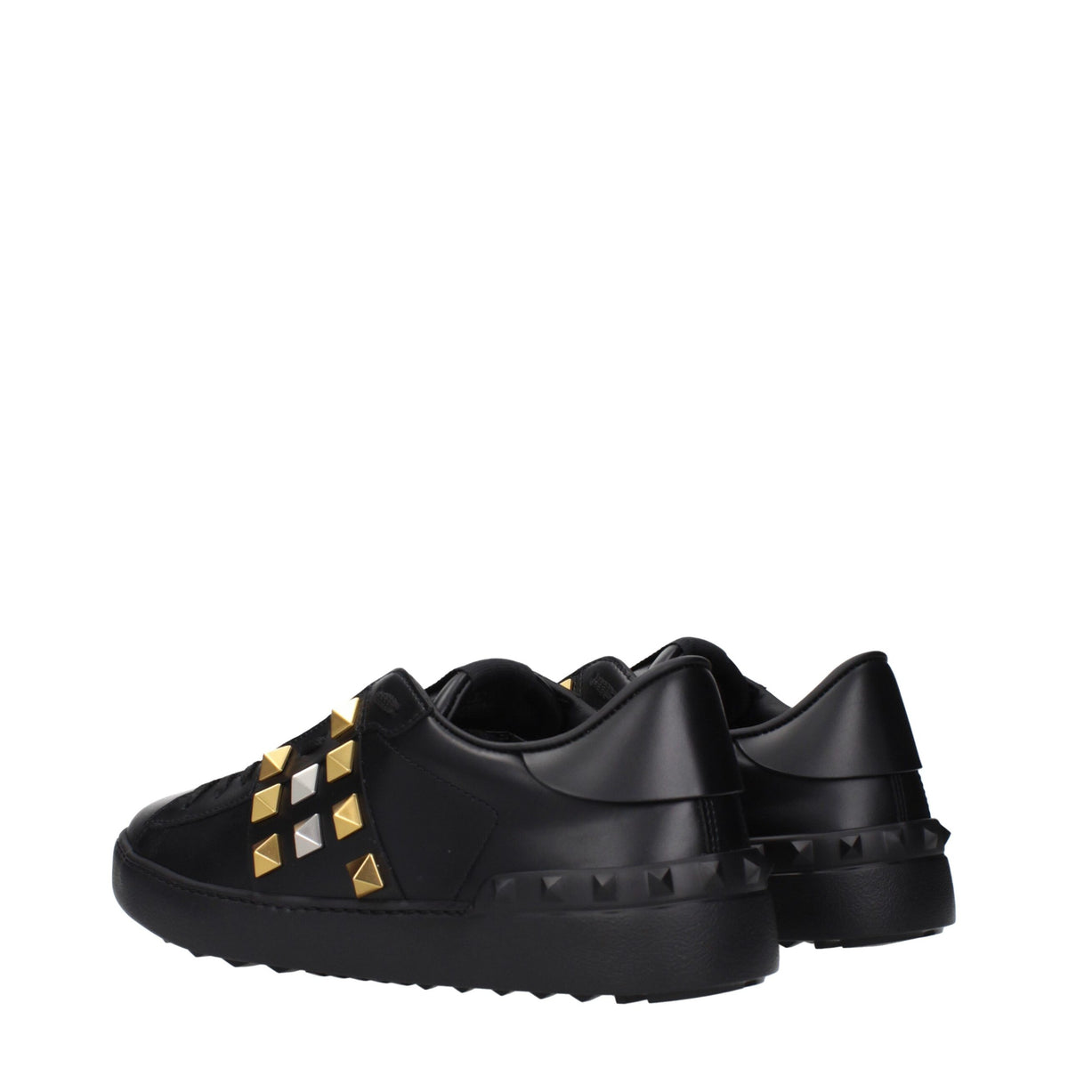 Zapatillas Deportivas Valentino Garavani De Cuero Negro
