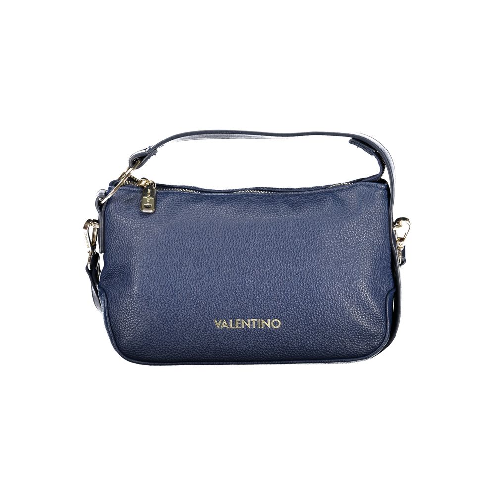 Sac pour femme Mario Valentino en polyuréthane bleu avec bandoulière réglable et poche