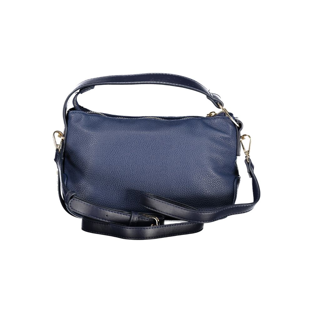 Sac pour femme Mario Valentino en polyuréthane bleu avec bandoulière réglable et poche
