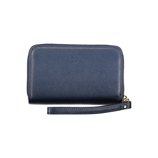 Cartera de mujer Mario Valentino azul de poliuretano