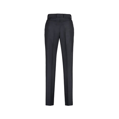 Pantalons De Costume Homme En Mohair Bleu Prada
