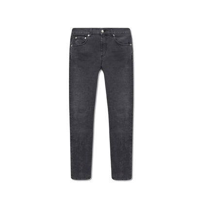 Alexander McQueen Jean skinny en coton noir