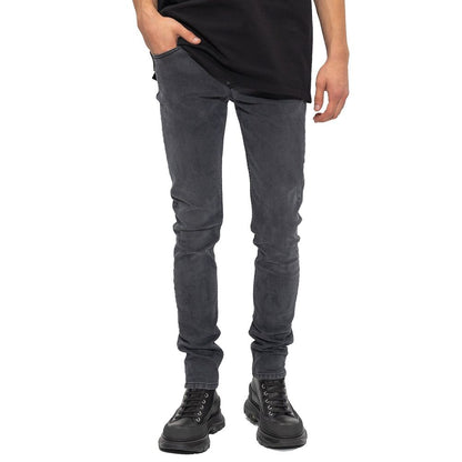 Alexander McQueen Jean skinny en coton noir