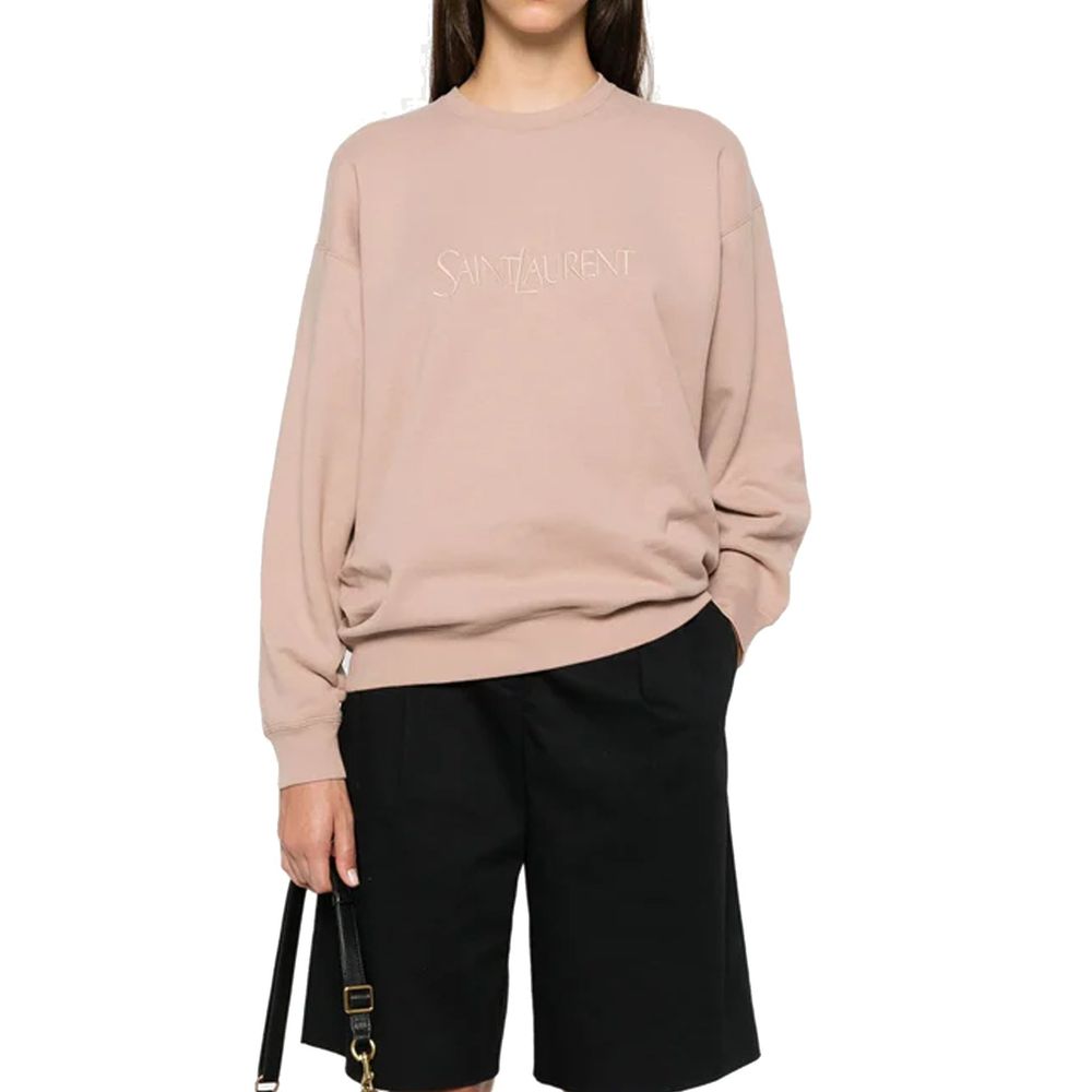 Sudadera Saint Laurent De Algodón Multicolor Oversize